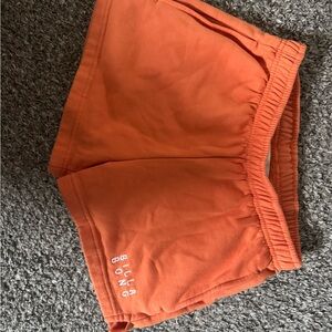 Billabong Women's Vibrant Orange Athletic Shorts
